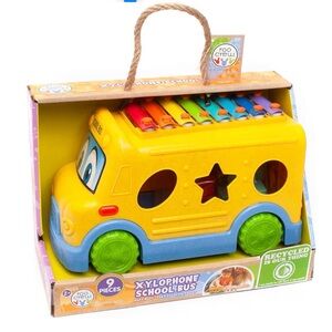 Yellow Xylophone School Bus Toy